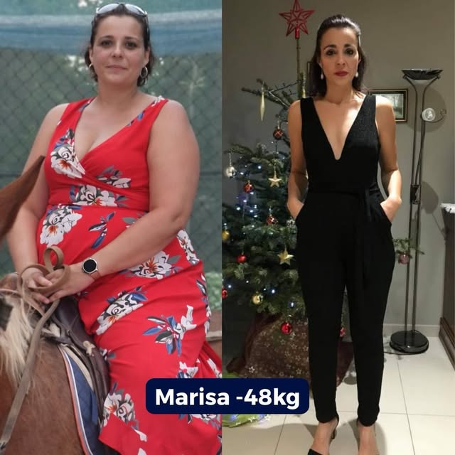 Marisa, avant et après : moins 48 kilos