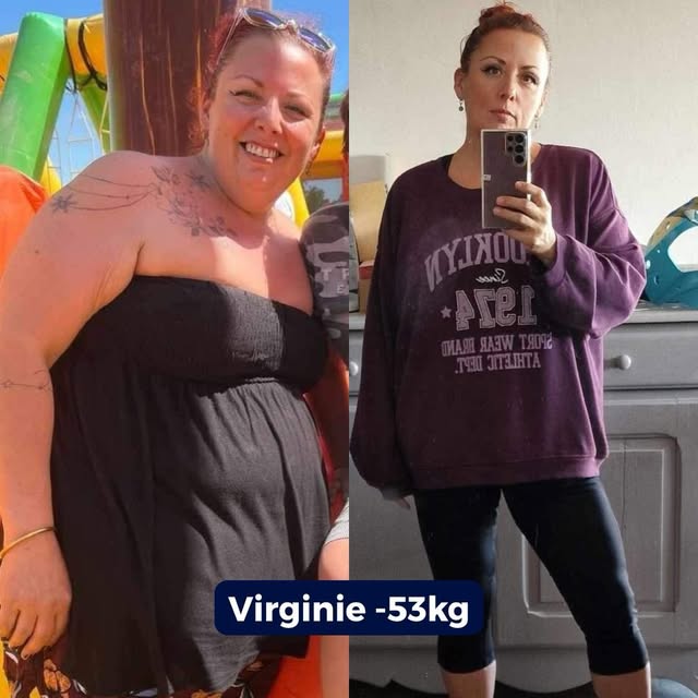 Virginie, avant et après : moins 53 kilos